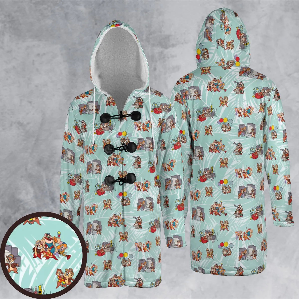 Hooded Cloak Coat - 5VKDNYQ8