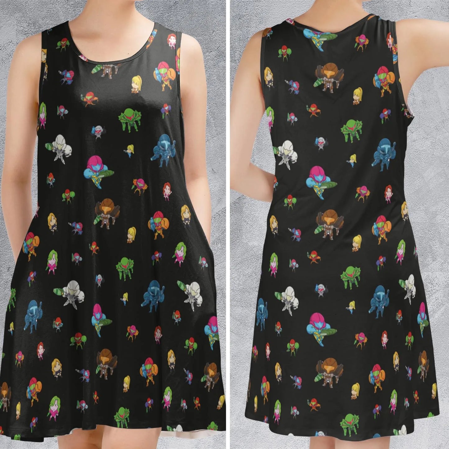 Sleeveless Dress - 74DWNL6S