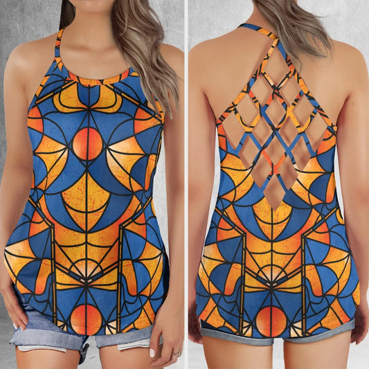 Criss Cross Tank Top - RL5JLA48