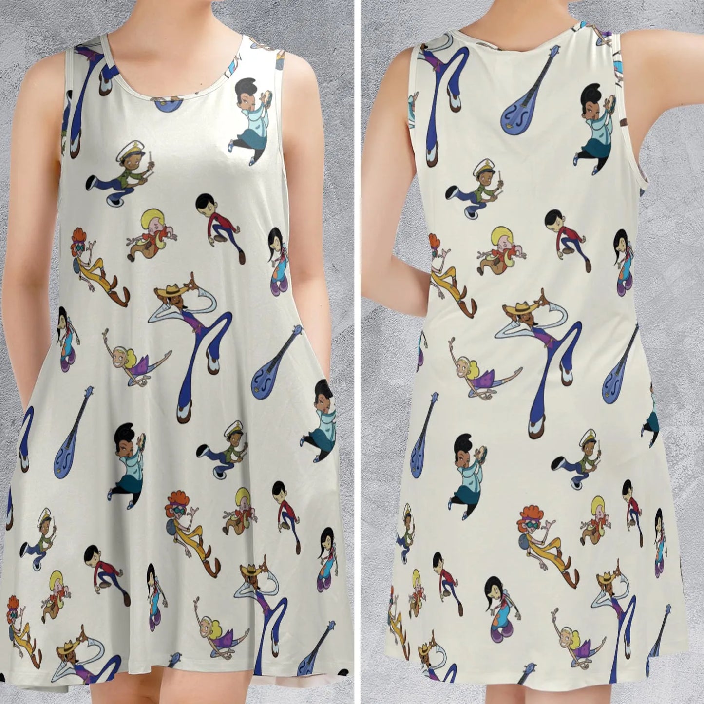 Sleeveless Dress - 5YCRVAX9