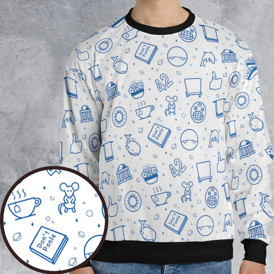 All-over Print Sweatshirt - B38SW5YJ
