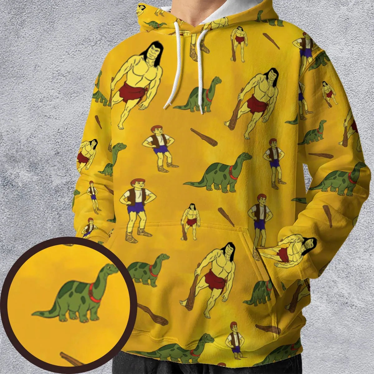All-over Print Hoodie - M3EXKQ7B