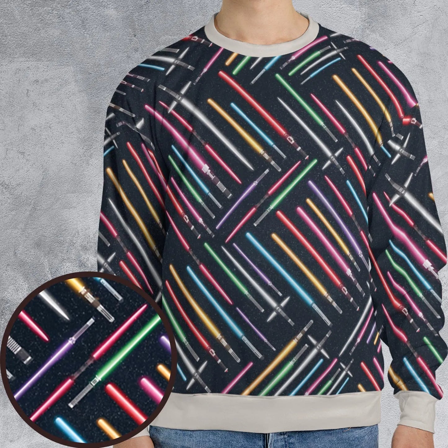 All-over Print Sweatshirt - WMM7U18P