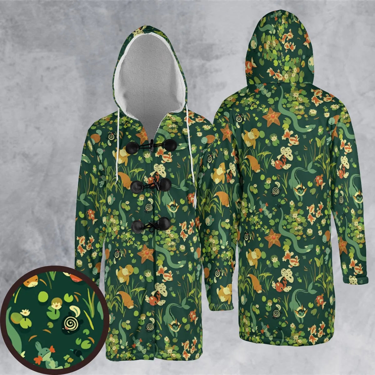 Hooded Cloak Coat - X2VHYTEB