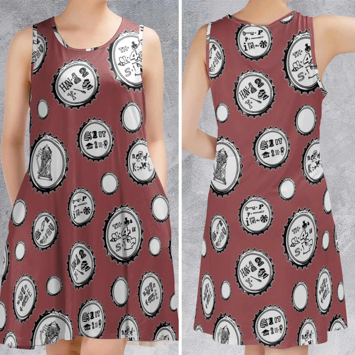 Sleeveless Dress - 915T1B7K