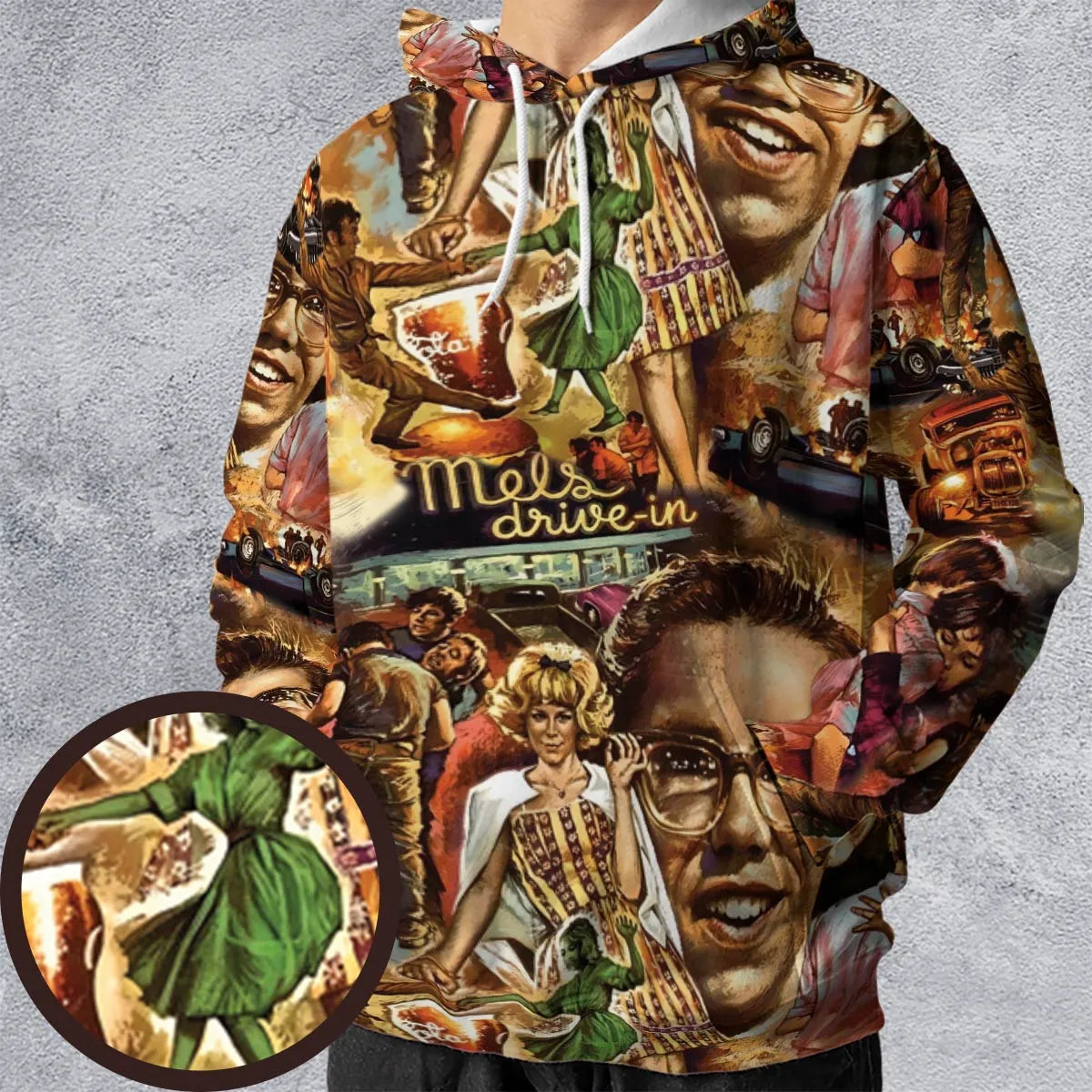 All-over Print Hoodie - Y85RQWBR