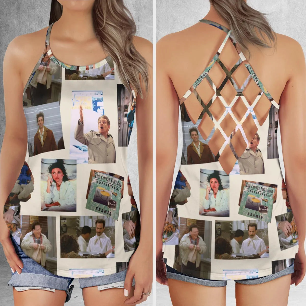 Criss Cross Tank Top - XGCZXGZN