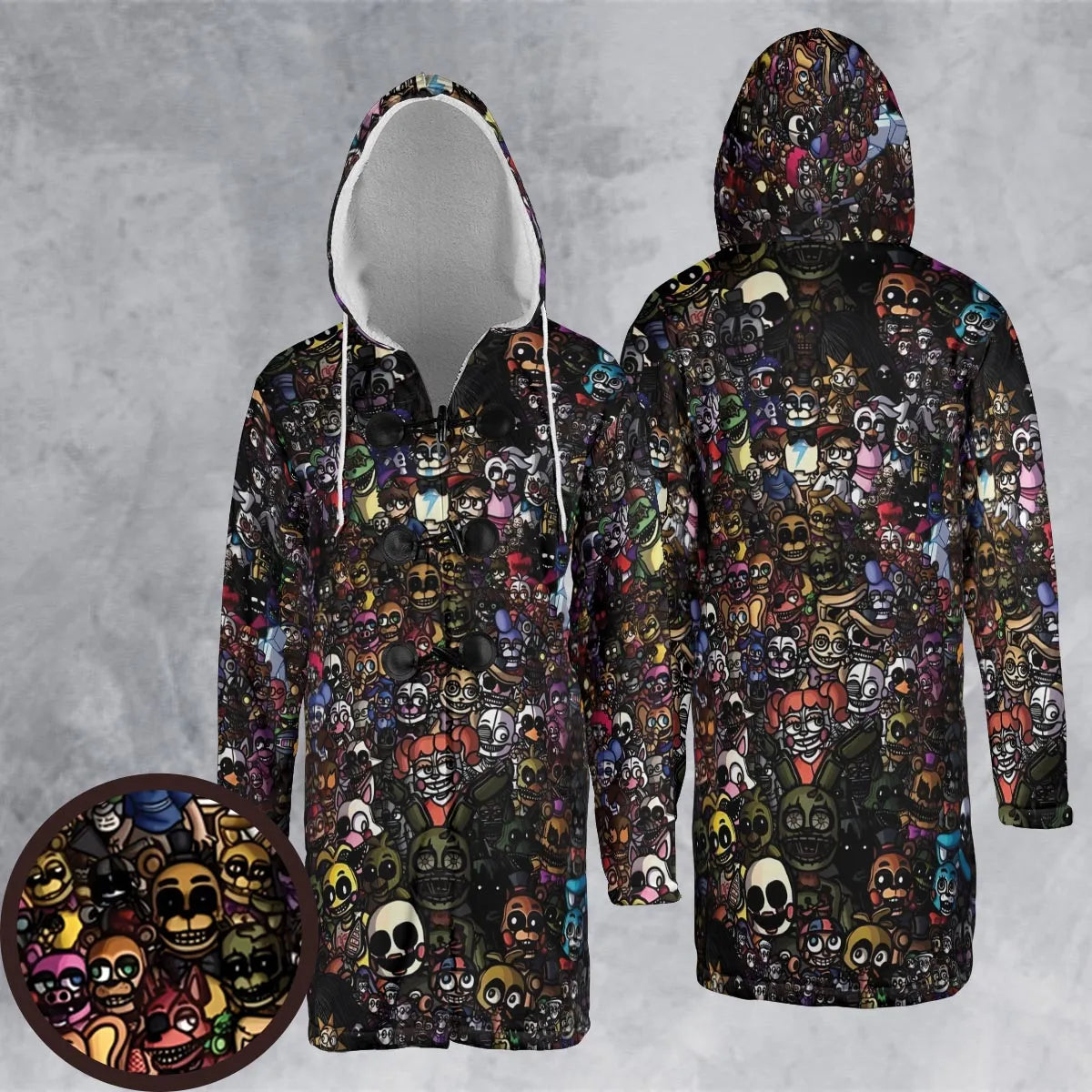 Hooded Cloak Coat - W2WNQWD2