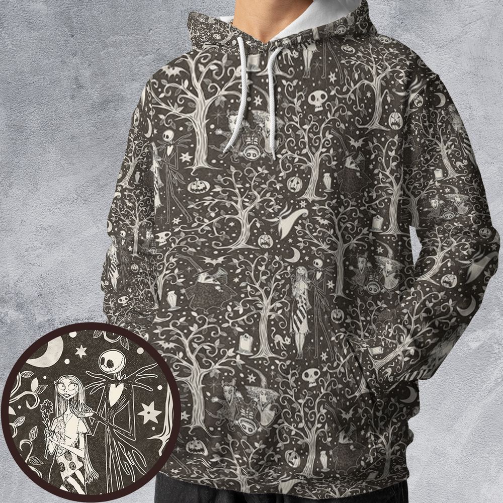 All-over Print Hoodie - 3BMAGU2W -  - 1