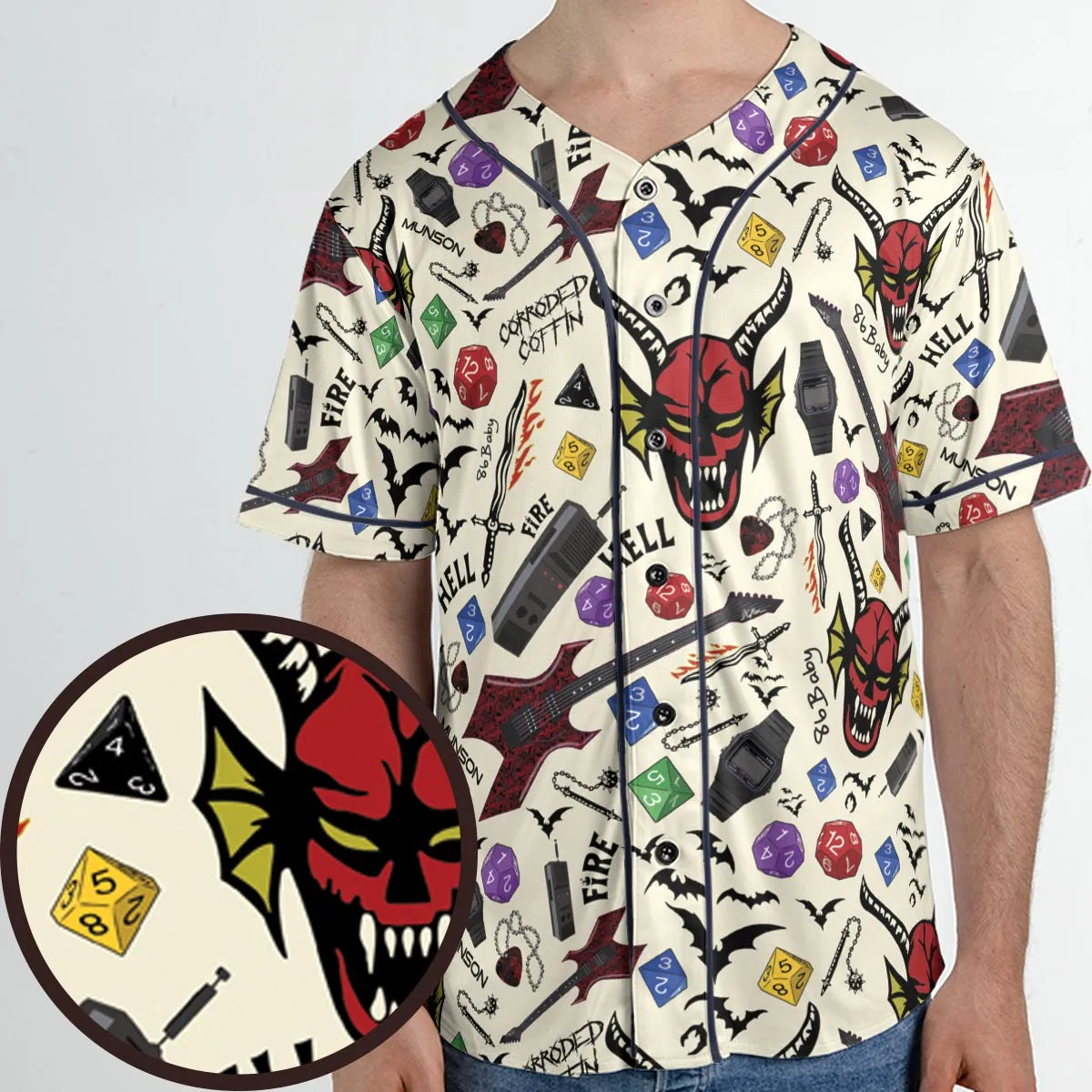 Unisex Baseball Jersey - NEE9R9TR