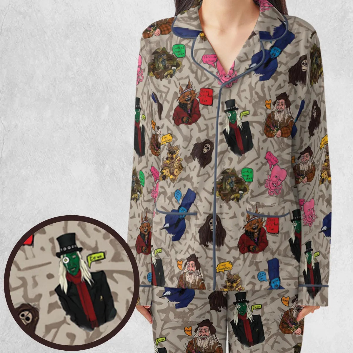 Pajamas Set - 4263PGLU
