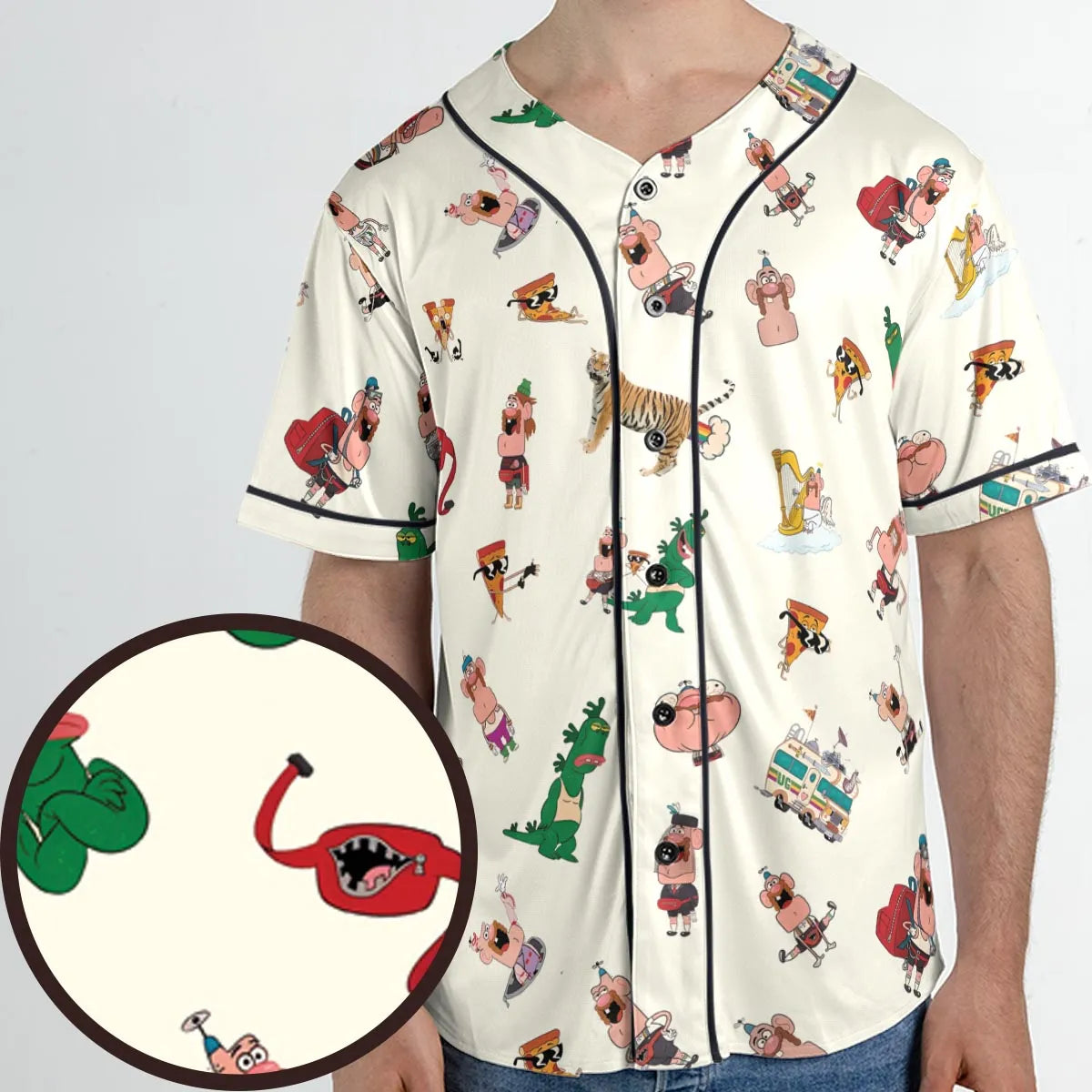 Unisex Baseball Jersey - 95D744LH