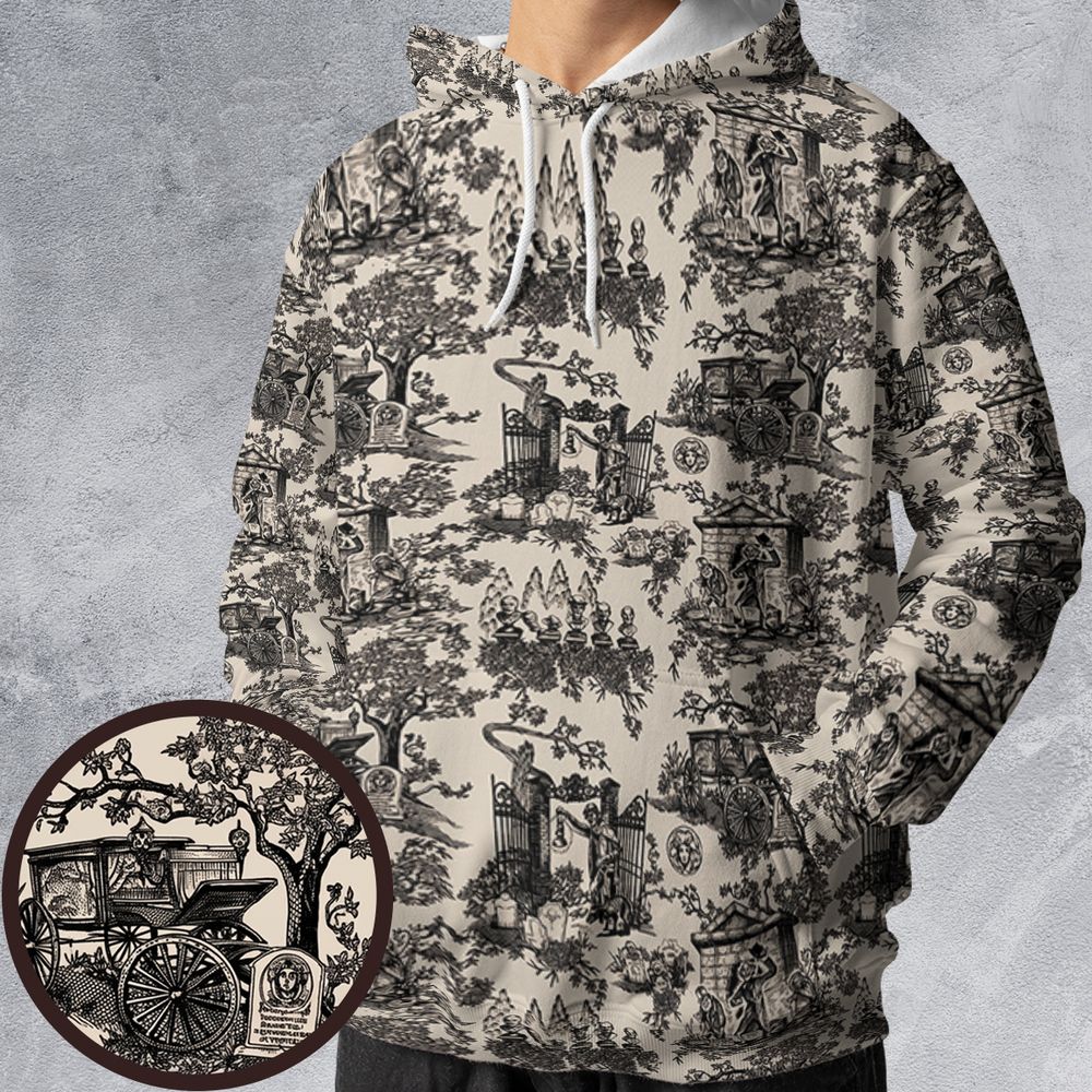 All-over Print Hoodie - C7SEEATL -  - 1
