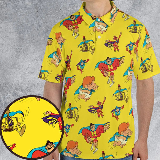 AOP Men/Women Polo Shirt - AZ7DAH3Y