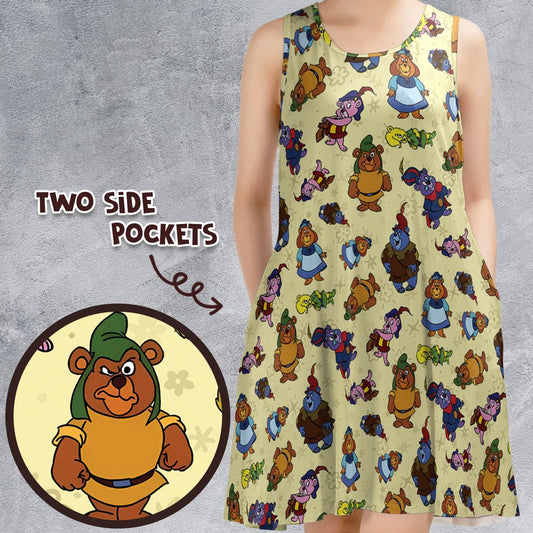 Sleeveless Dress - 67RT684F -  - 1