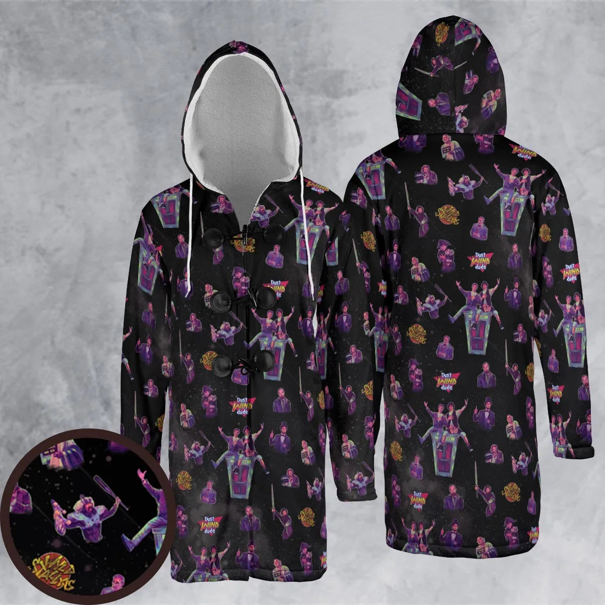 Hooded Cloak Coat - RESDRUW1