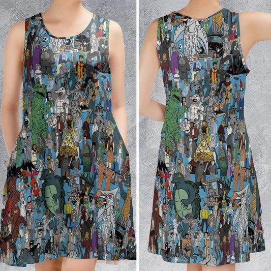 Sleeveless Dress - PHWY6F9Z