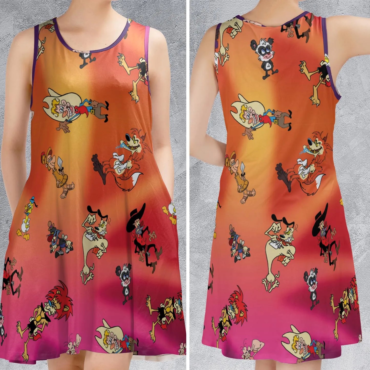 Sleeveless Dress - XK1542SF