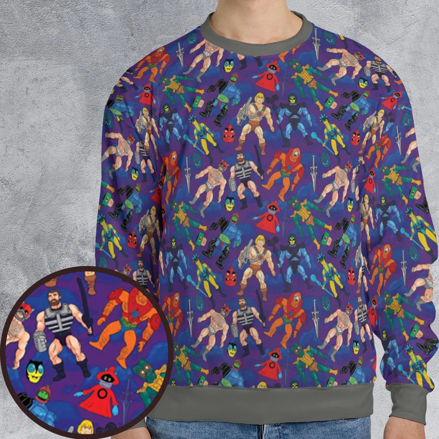 All-over Print Sweatshirt - 72UN6SXG