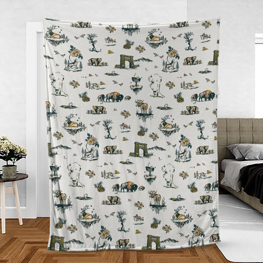 Fleece Blanket - QA98Y6FZ