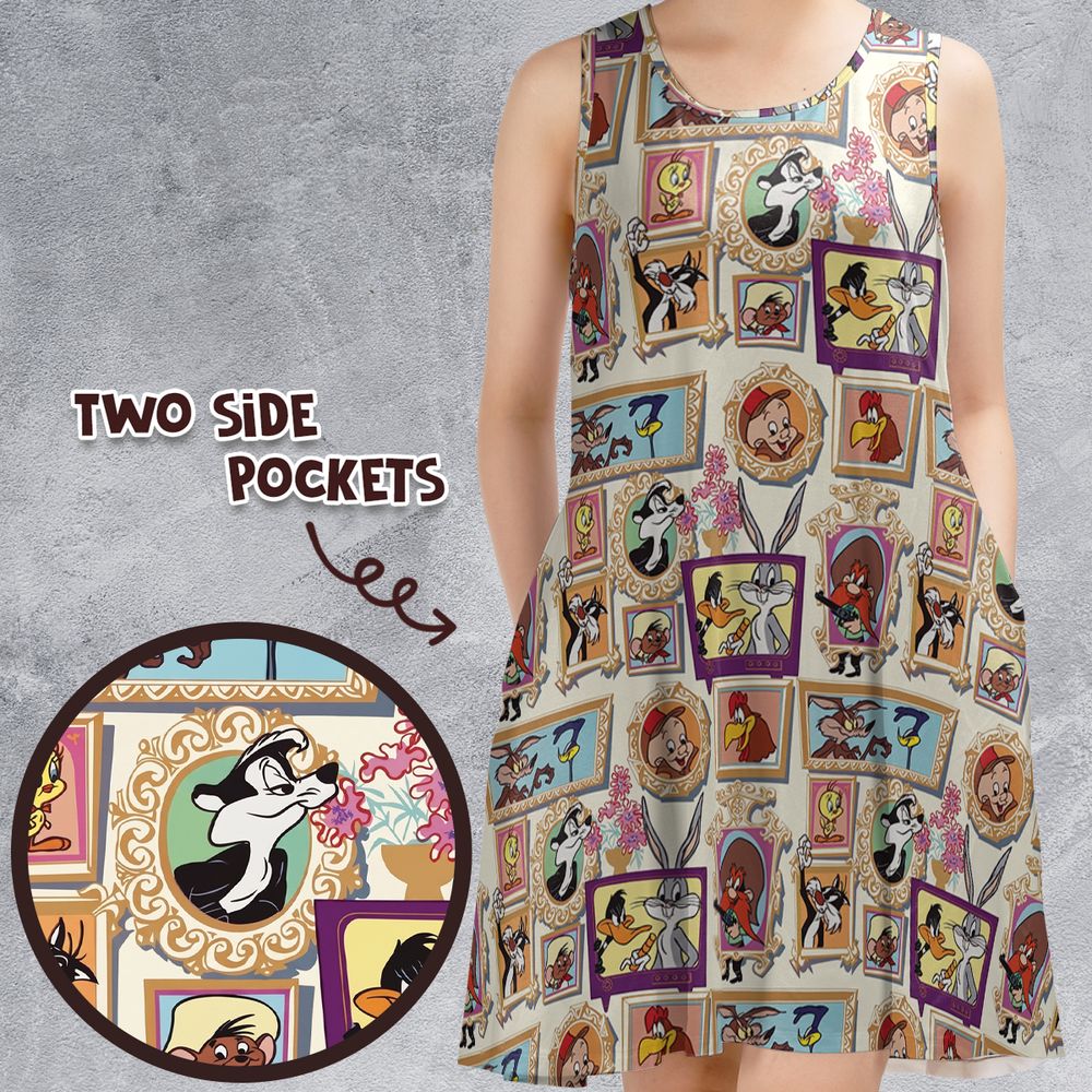 Sleeveless Dress - SE5SPS3G -  - 1
