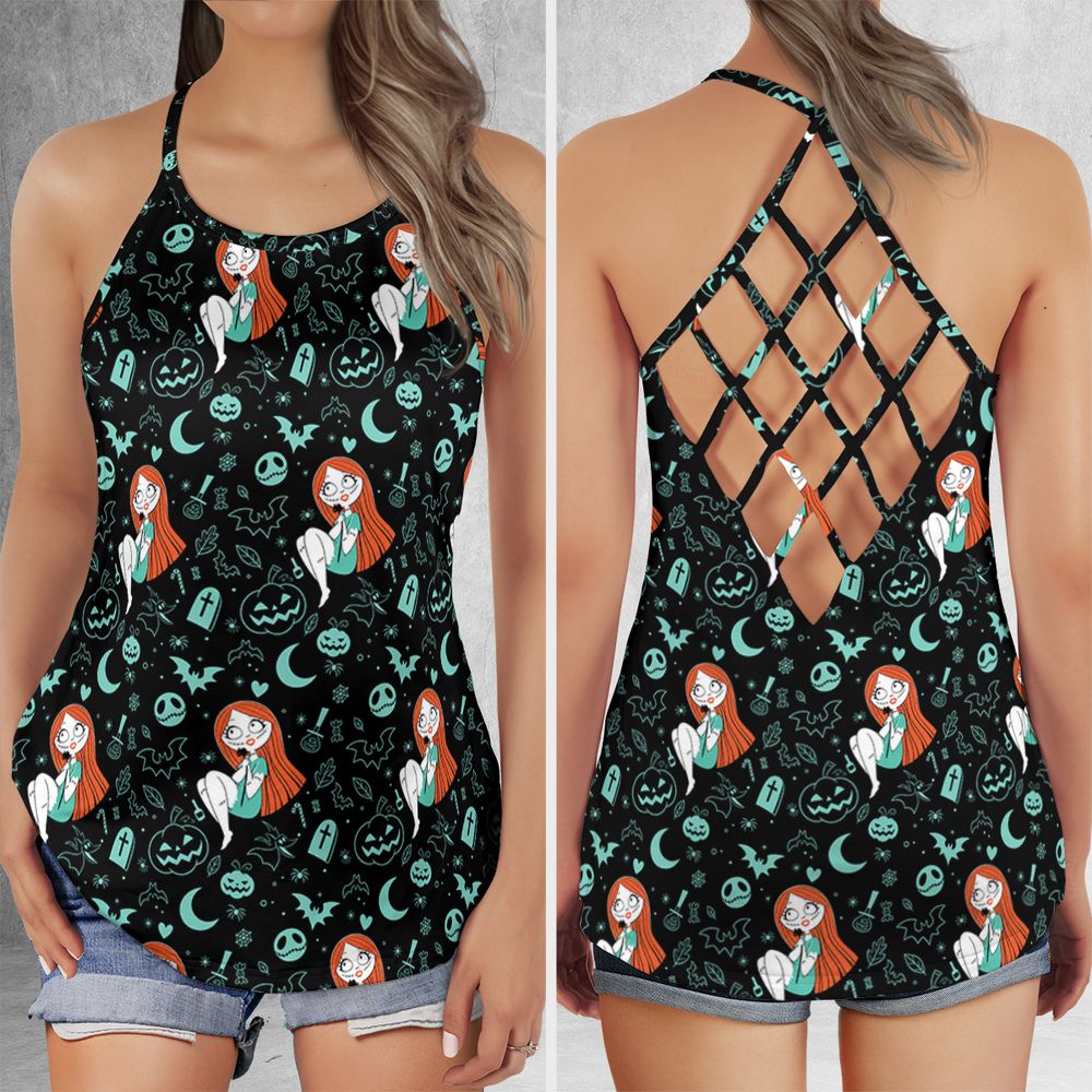 Criss Cross Tank Top - 2E7ET9TU -  - 1