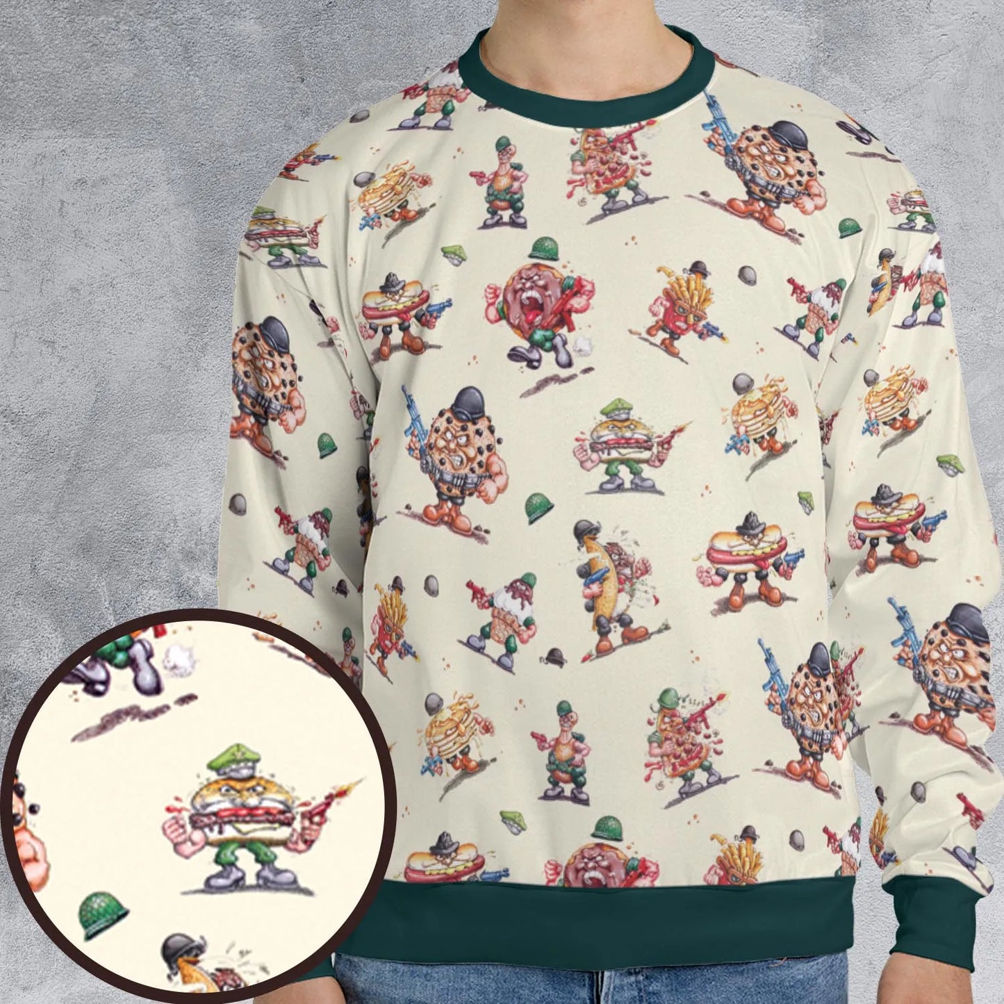 All-over Print Sweatshirt - S58TATNC