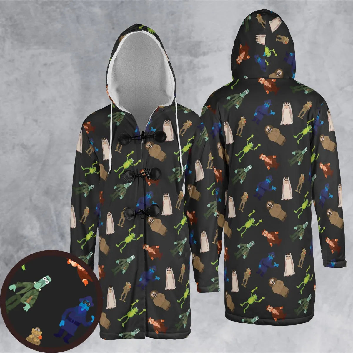 Hooded Cloak Coat - S1GWMJ7D