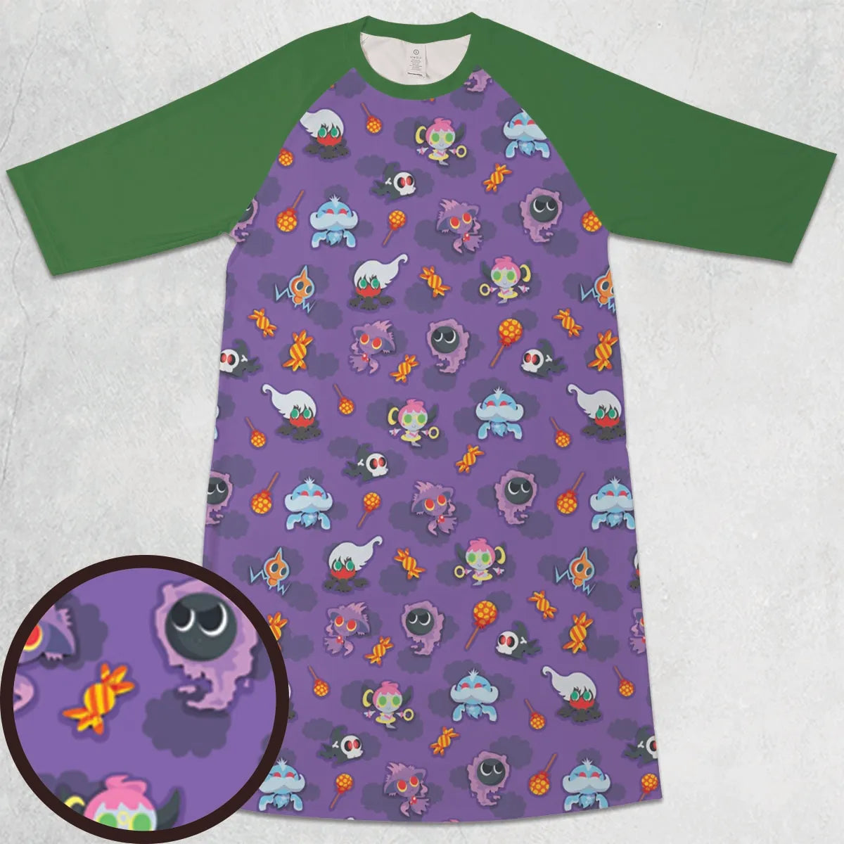 3/4 Sleeve Raglan Dress - 3PG5RTB2
