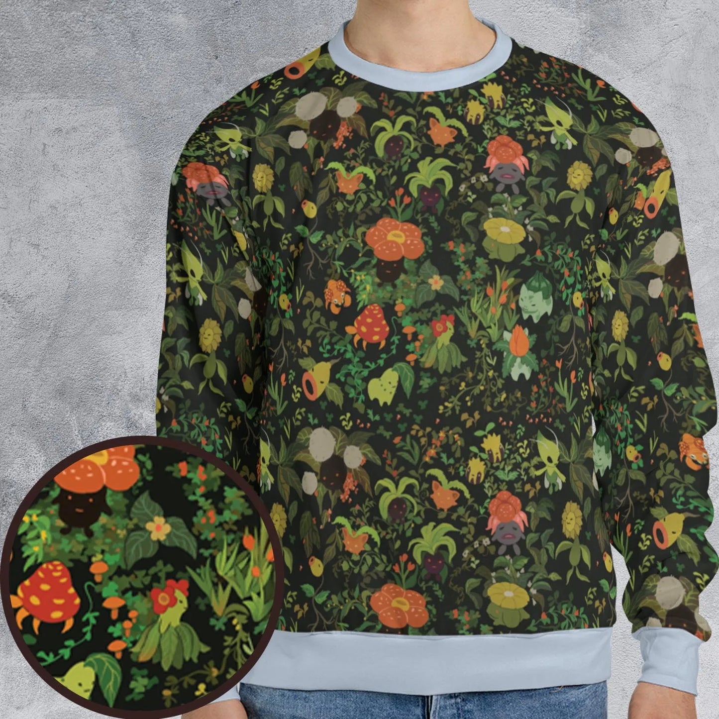 All-over Print Sweatshirt - K4P4MQEJ