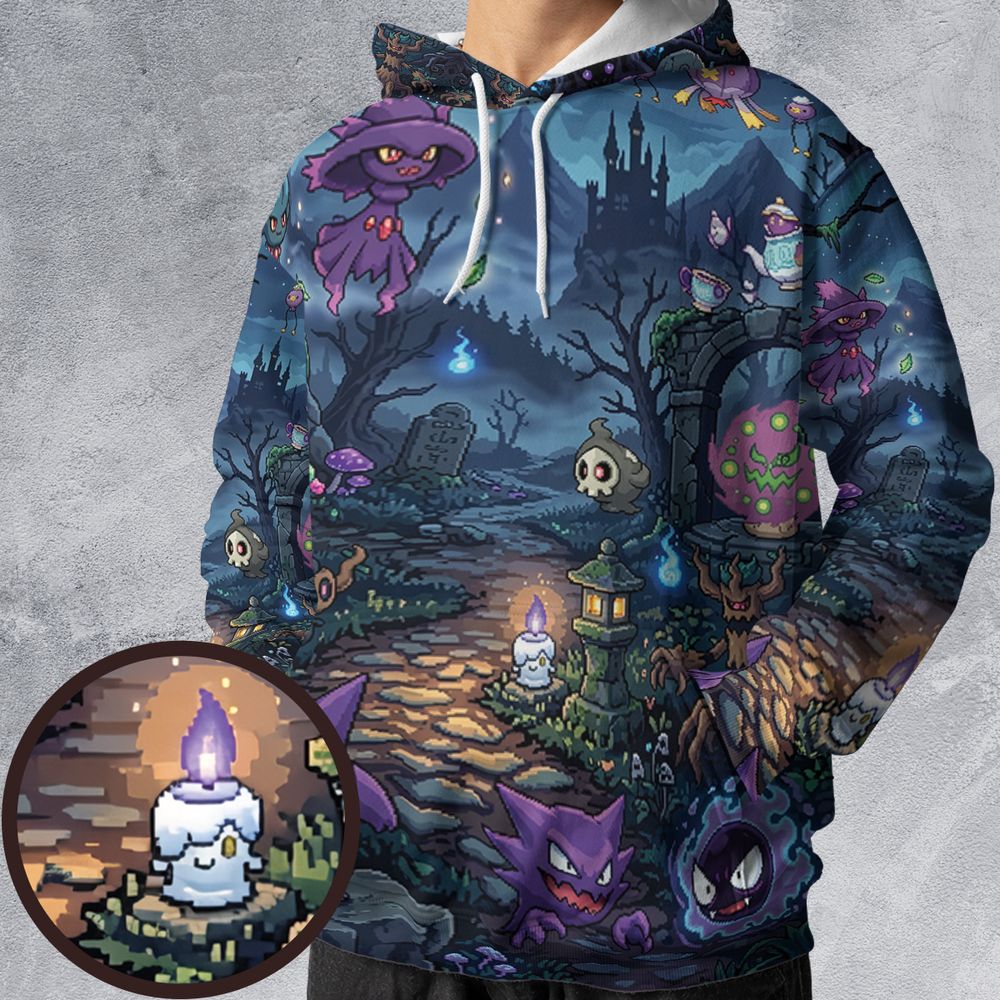 All-over Print Hoodie - 4MXN4SZZ -  - 1