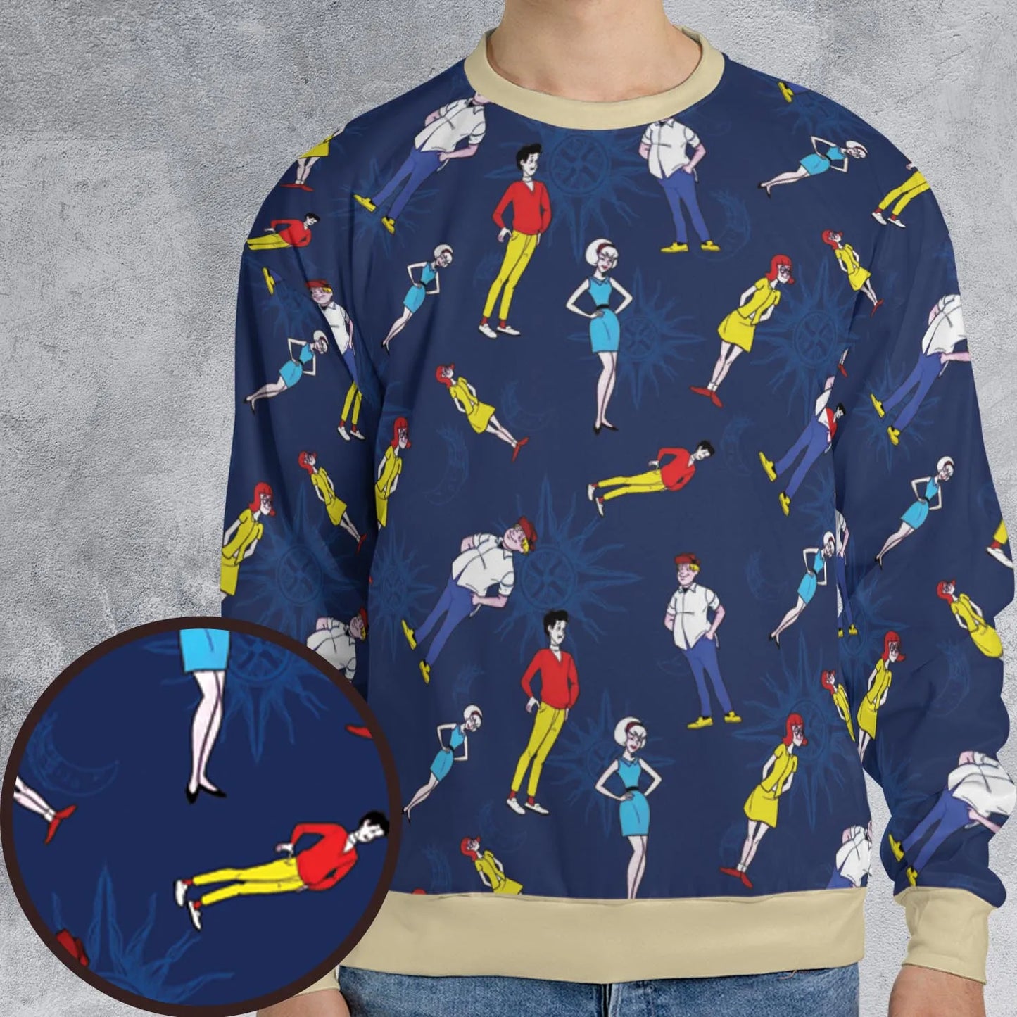All-over Print Sweatshirt - 53KTD3G3