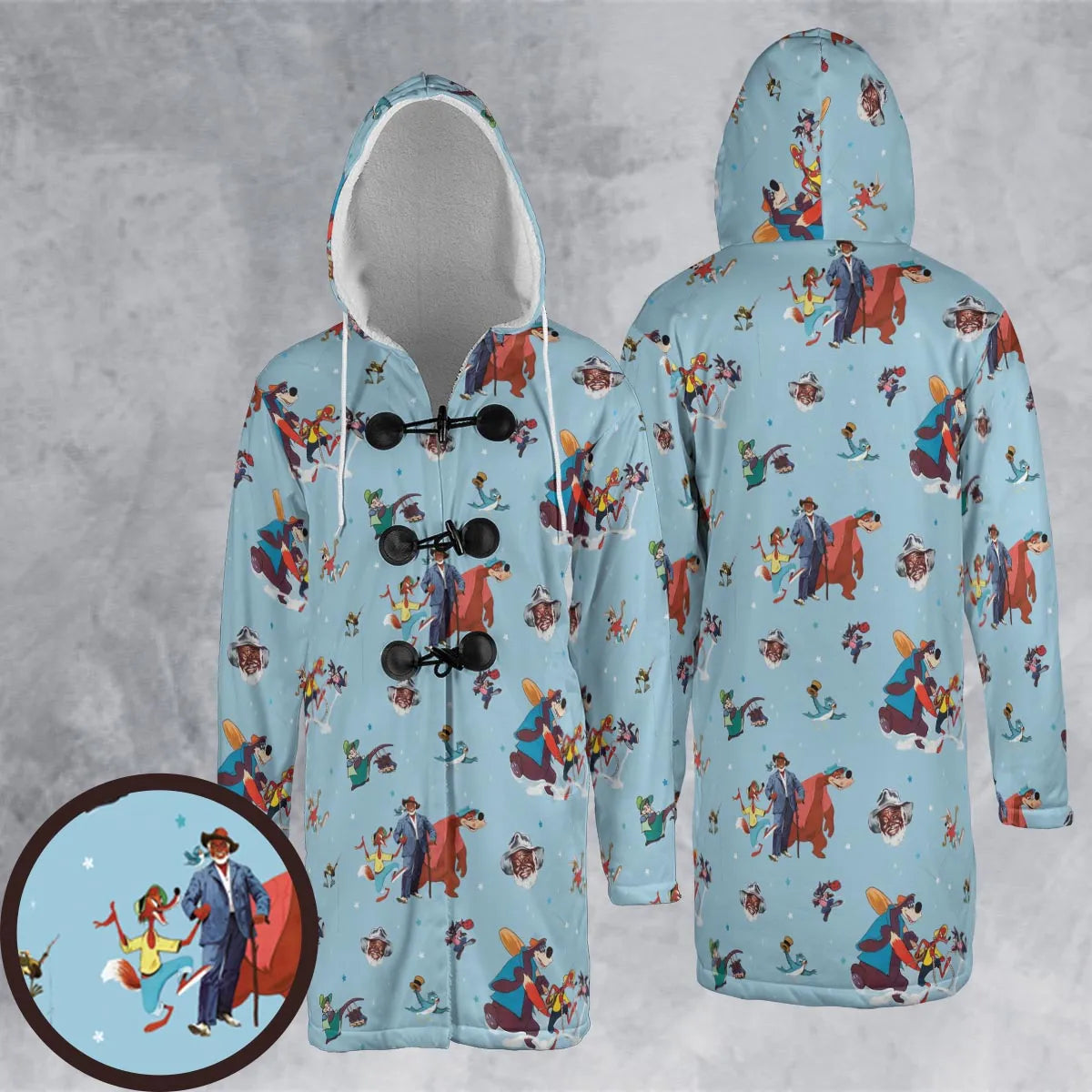 Hooded Cloak Coat - RBEV7SHC