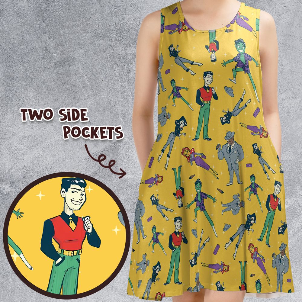 Sleeveless Dress - VKZ6F6JU -  - 1