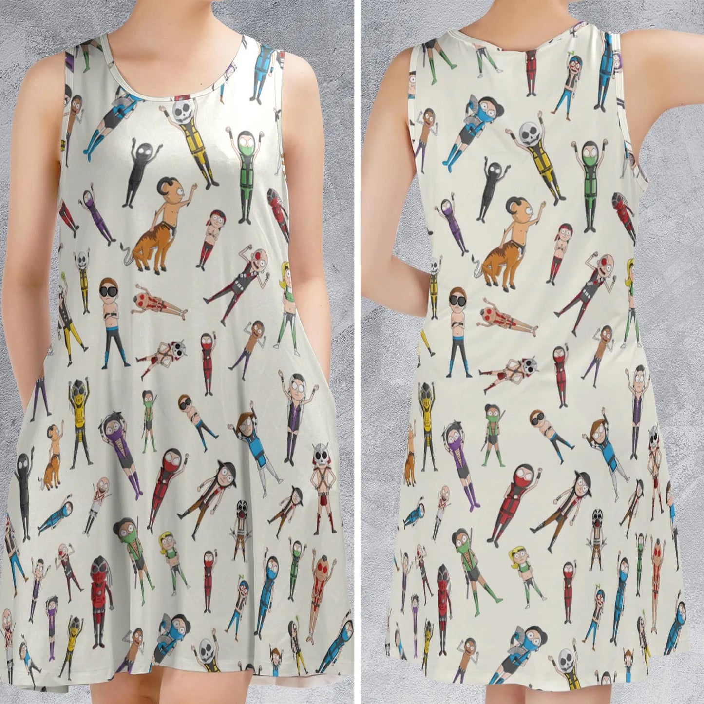 Sleeveless Dress - XJKEEAT7