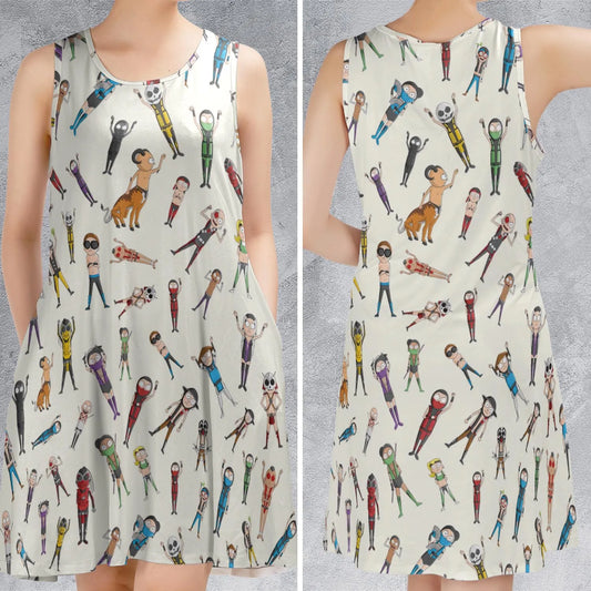 Sleeveless Dress - XJKEEAT7
