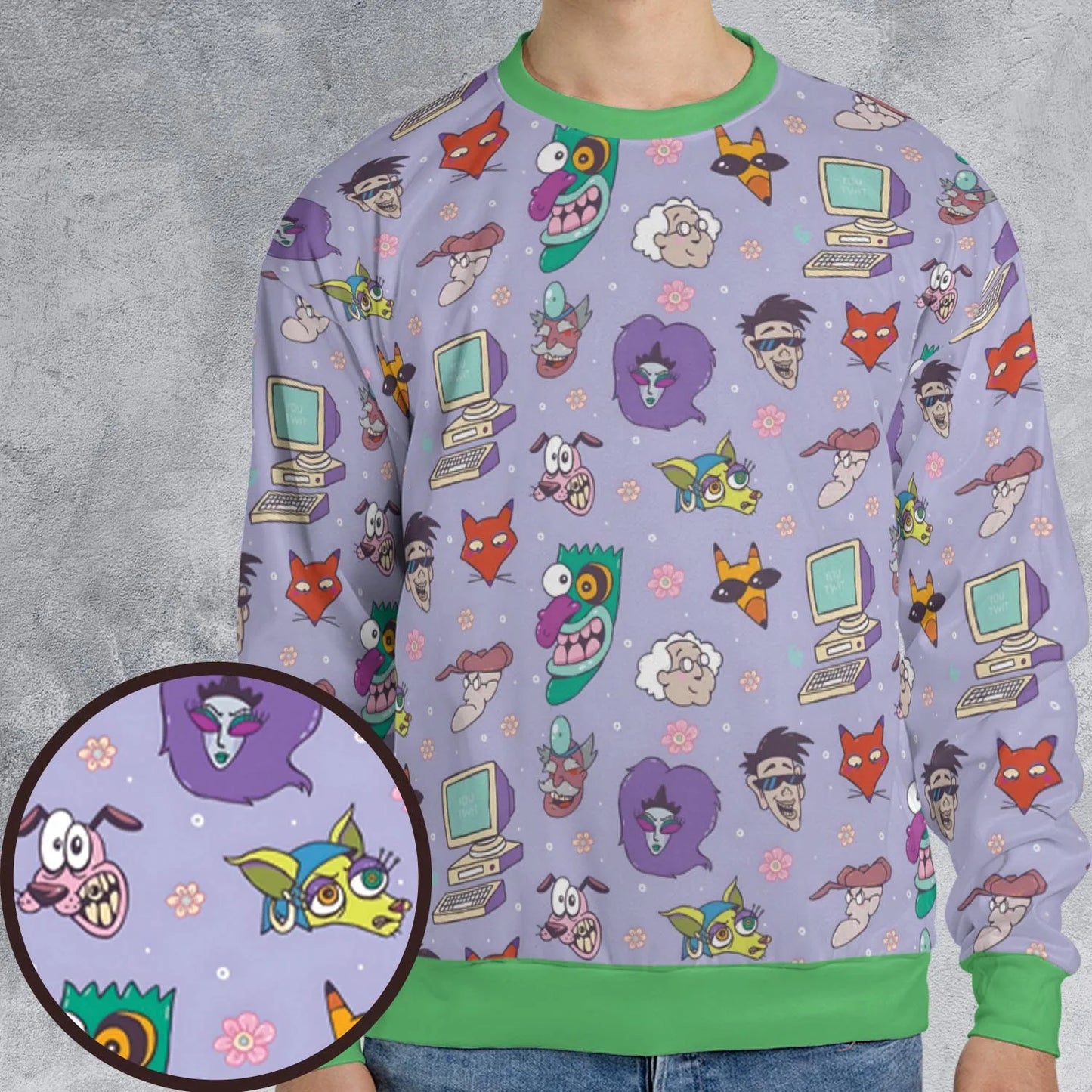 All-over Print Sweatshirt - 5GGRHZ44