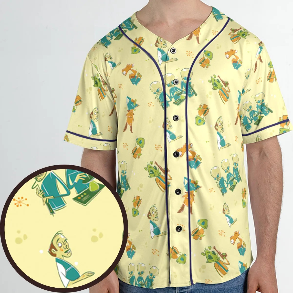 Unisex Baseball Jersey - BXWU47R4