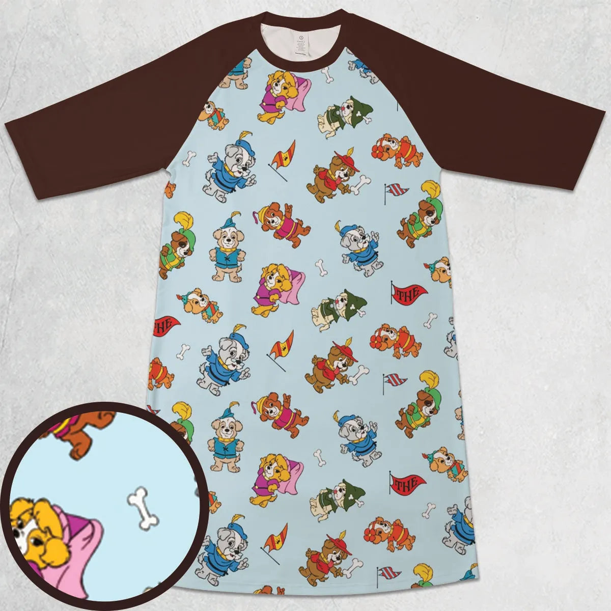 3/4 Sleeve Raglan Dress - UHXJYPK3