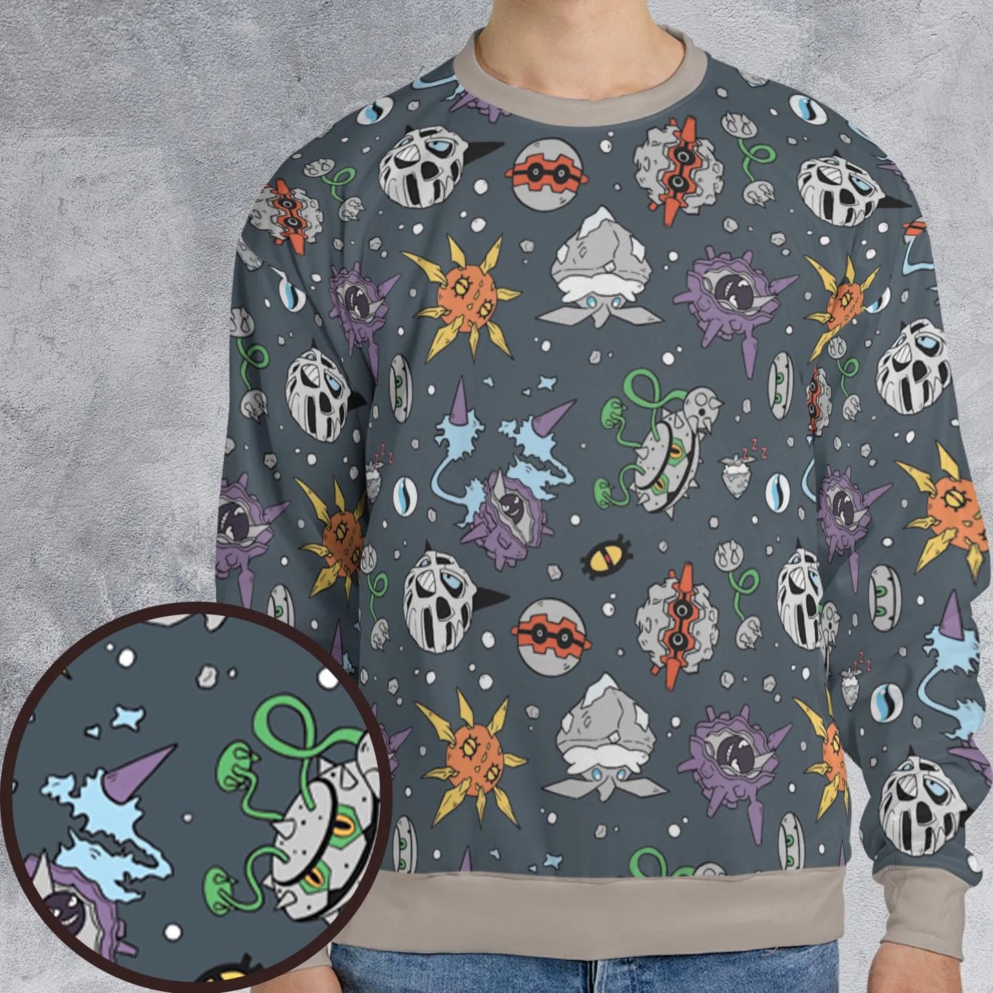All-over Print Sweatshirt - PXVB1Z65