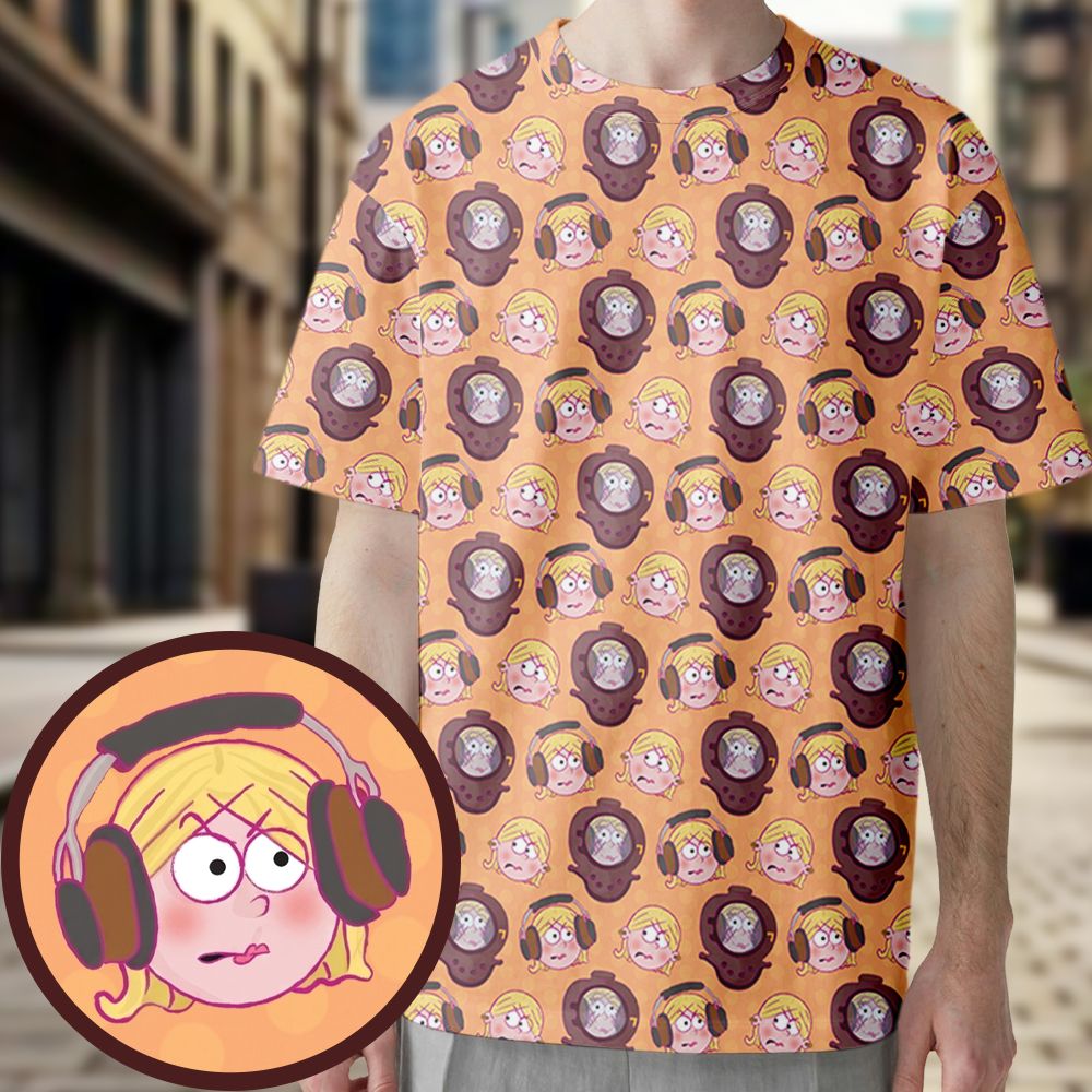 All-Over Print Unisex T-Shirt - 5ZFWNDZN -  - 1