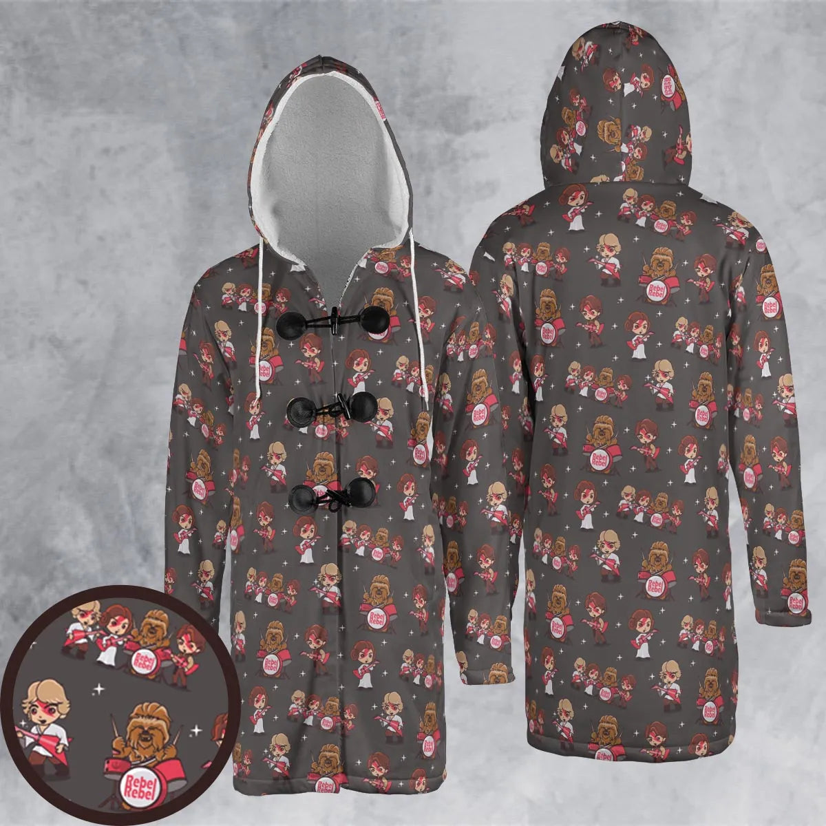 Hooded Cloak Coat - LBL9Z9QS