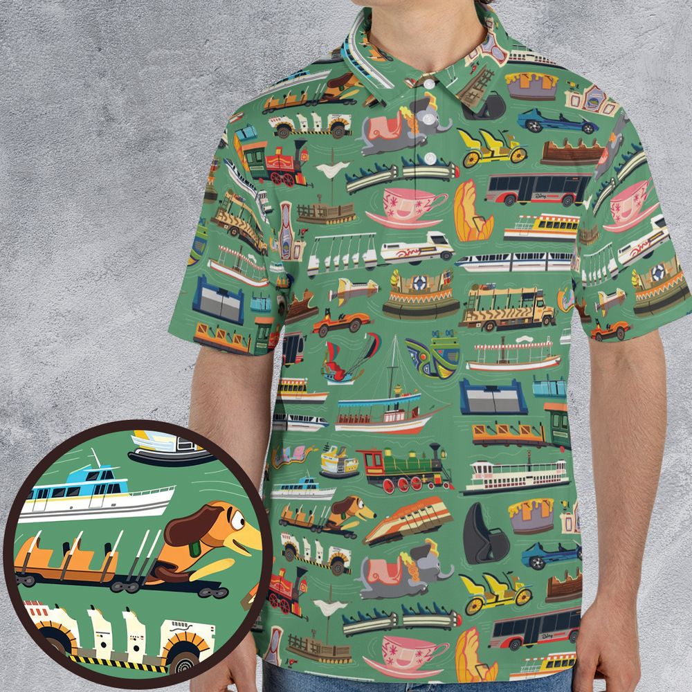 AOP Men/Women Polo Shirt - 9R8SMG98 -  - 1