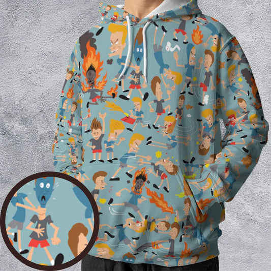 All-over Print Hoodie - H1HX8DPS
