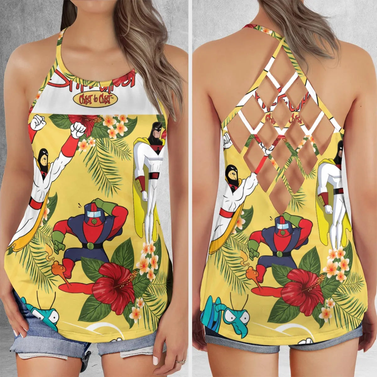 Criss Cross Tank Top - KFBNDN48