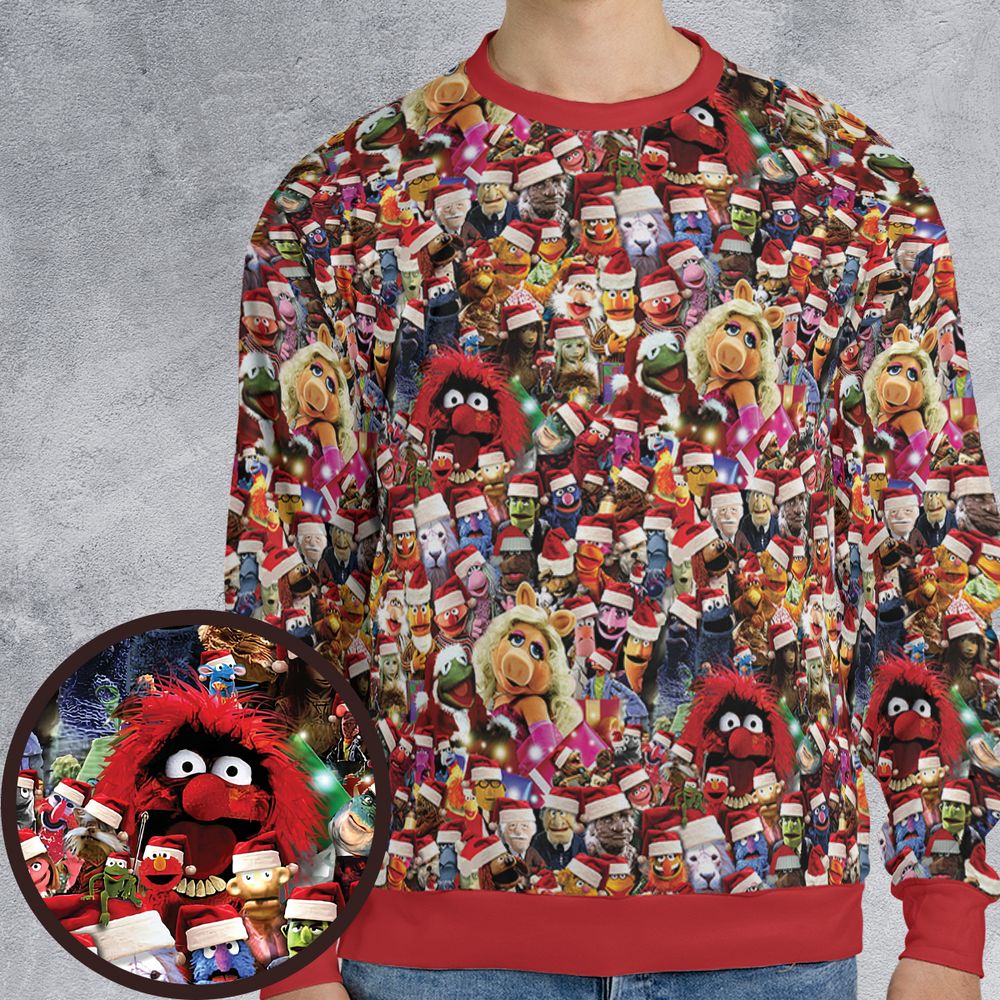 All-over Print Sweatshirt - YZRVE75G -  - 1