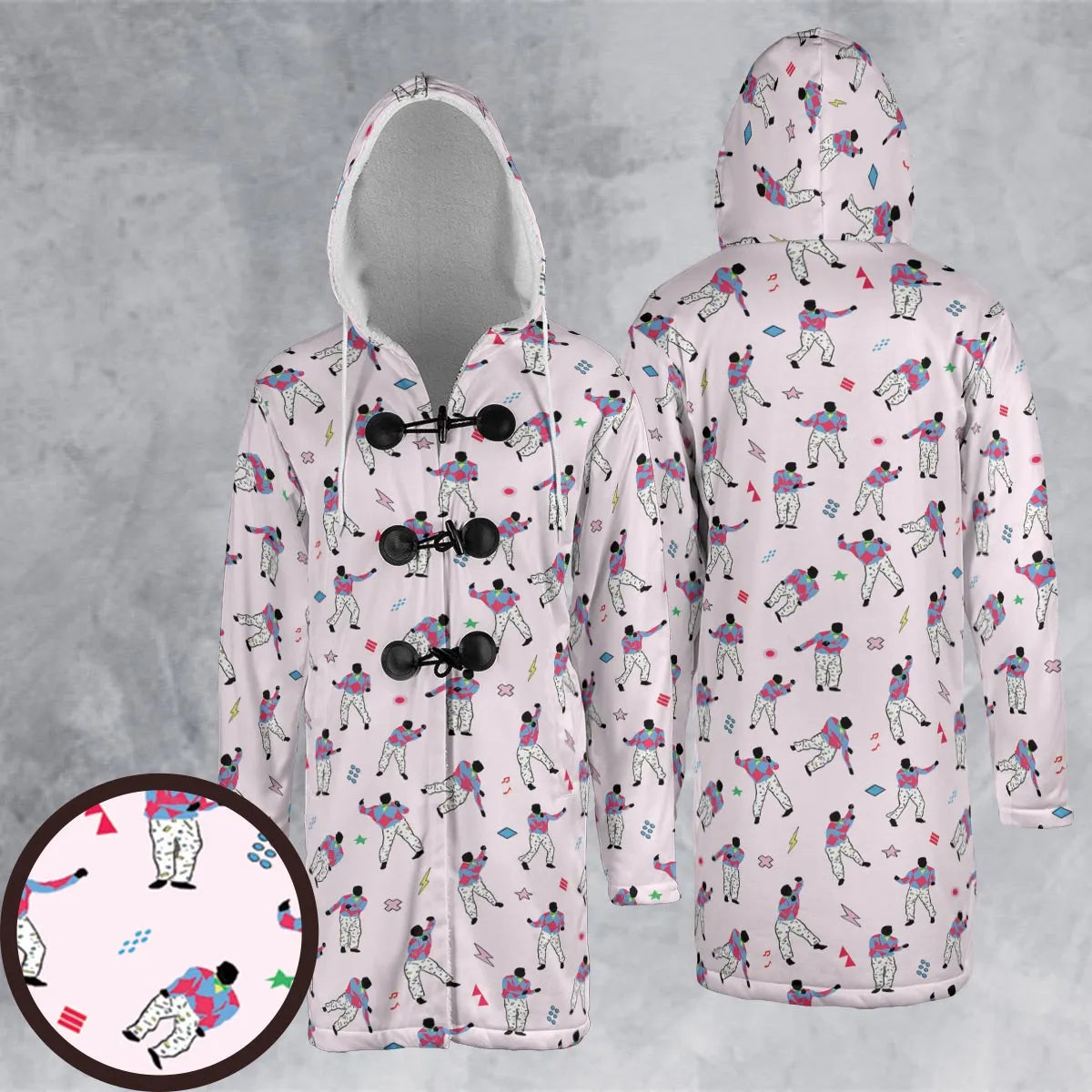 Hooded Cloak Coat - 1X67MEV9