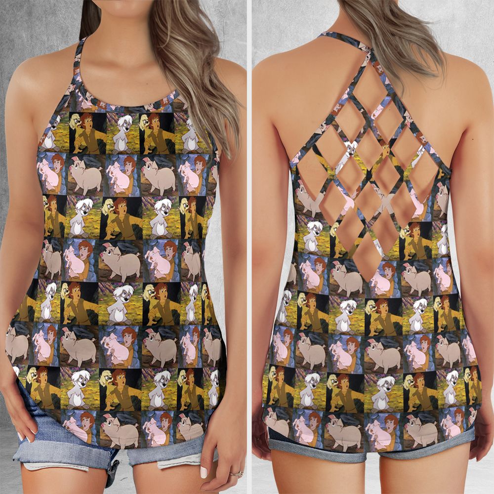 Criss Cross Tank Top - M4JL8KVH -  - 1
