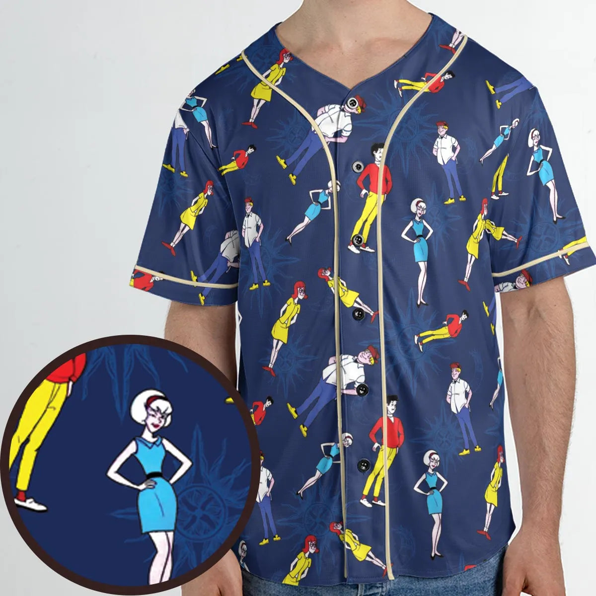 Unisex Baseball Jersey - ZBDQRXMX