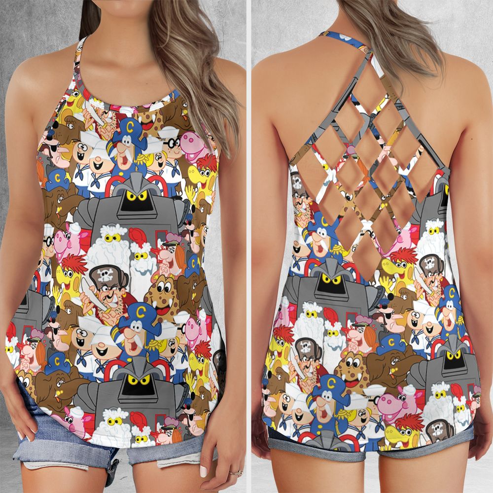 Criss Cross Tank Top - 8WMK7GAK -  - 1